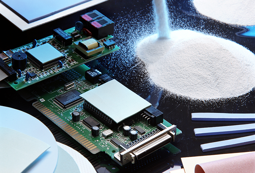 boron nitride electronics thermal management