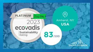 Saint-Gobain Boron Nitride Ecovadis Platinum Award